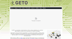 Desktop Screenshot of geto.com.gr